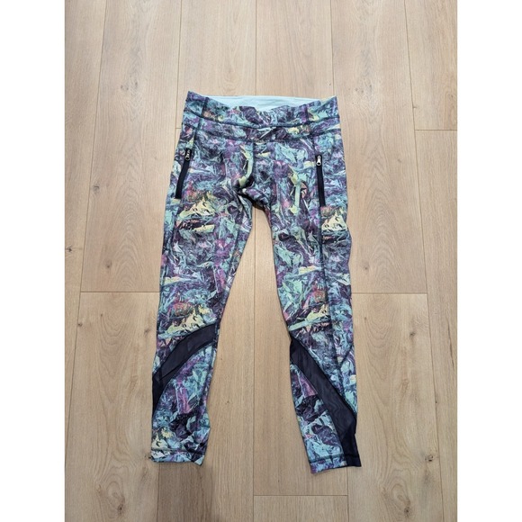 lululemon athletica Pants - Lululemon Inspire Tight I| *Full-On
Luxtreme Mesh Iridescent Multi/
Naval Blue 8